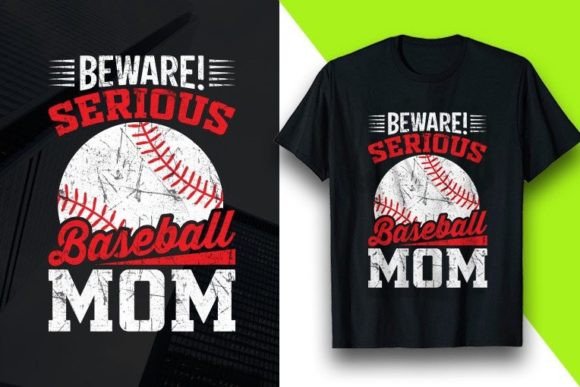 Beware Serious Baseball Graphics & T-Shirt Designs
