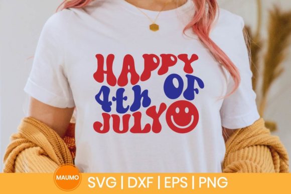 Happy 4th of July SVG Quote: Graphics & Print Templates