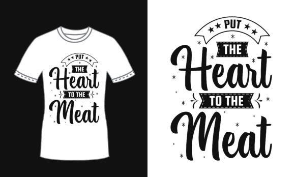 Meal Quote Black Typography SVG T Shirt