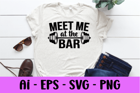 Meet Me at the Bar SVG: Graphics & Print Templates for Handmade Joy