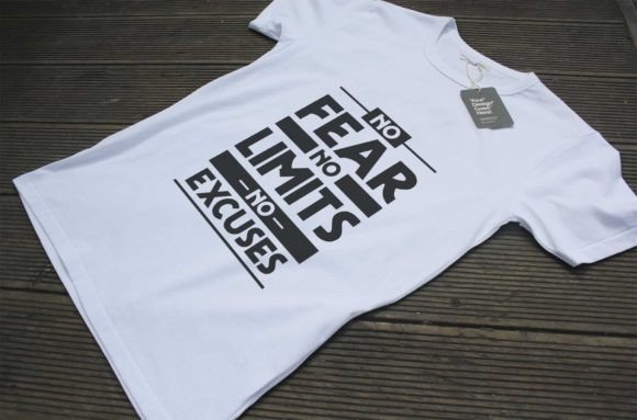 No Fear No Limits No Excuses Graphics & T-Shirt Designs