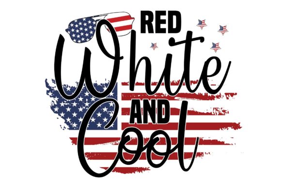 Red White and Cool SVG Graphics for T-Shirt Designs