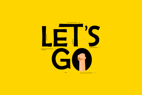 Sport Lettering Quote Graphics & Illustrations