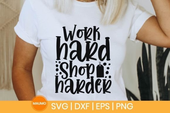 Work Hard Shop Harder: SVG Graphics for Print Templates